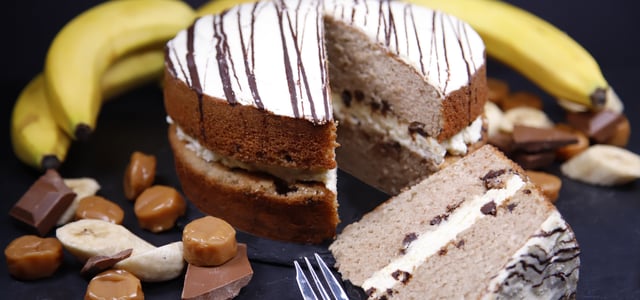 Banoffee Sponge Cake