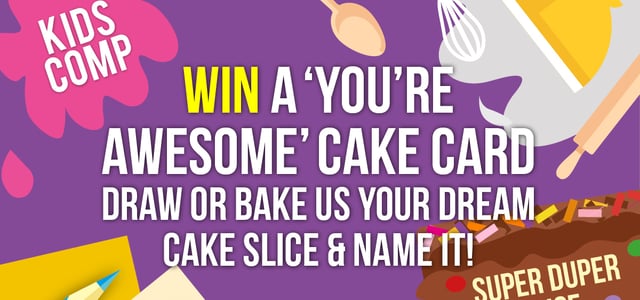 Dream cake slice kids competition