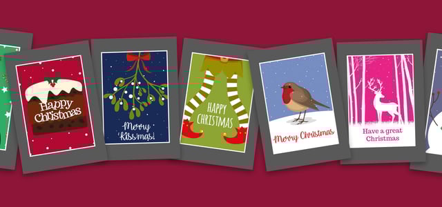 Christmas Cake Card banner