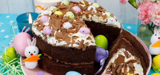 Easter Chocolate Cake - Banner
