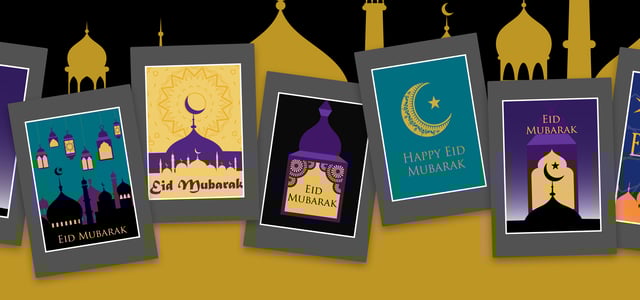Eid Mubarak Cards - Banner