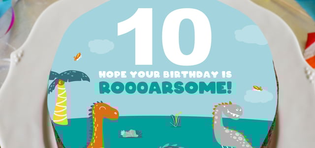 Birthday Cakes for Boys - Number Cakes - Blog Banner