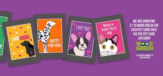 Pet Charity Cake Cards