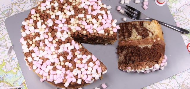Rocky Road Cake