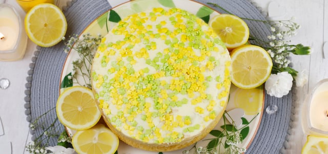 Lemon and Elderflower Cake - Banner
