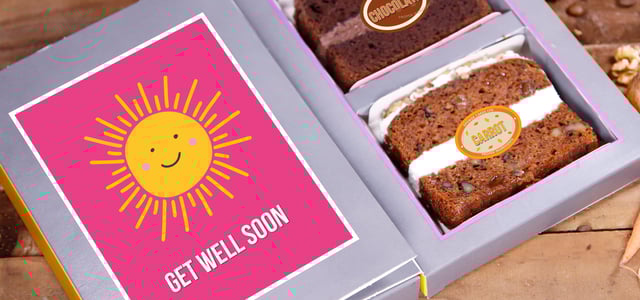 Get Well Soon Cake Card Hero