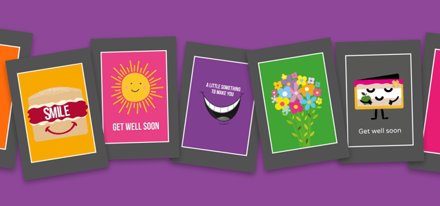 Get well soon cards - Letterbox cakes - Cake Card