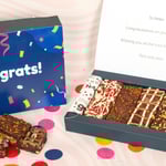 Gluten Free Congratulations Brownie Box