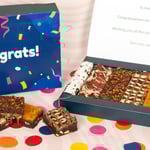 congratulations brownie box
