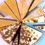 Gluten Free Four Flavour Sharing Cake