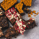 Mixed chocolate brownie box by Sponge