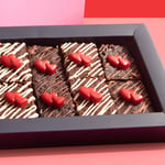 Vegan Valentines Brownies