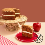 Apple Crumble Cake slice
