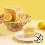 Lemon Drizzle Whole Cake and Slice
