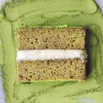 Gluten Free Matcha Slice