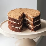 Apple Crumble Cake slice