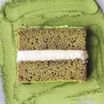 Vegan Matcha Slice