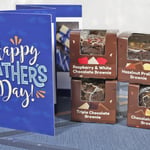 Fathers Day Baby Brownies with Concertina Card