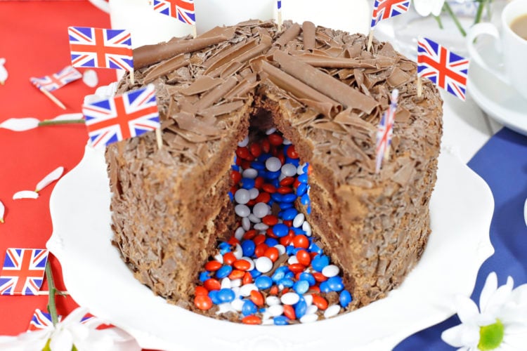 Jubilee Pinata cut open