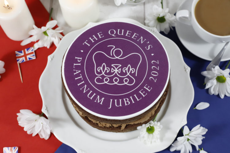 Jubilee Crest Cake Topper
