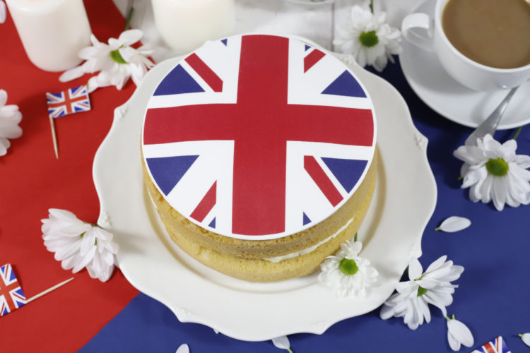 Union Jack Jubilee Cake Topper