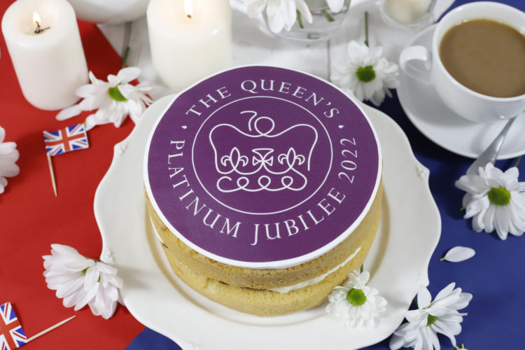 Jubilee Crest Cake Topper