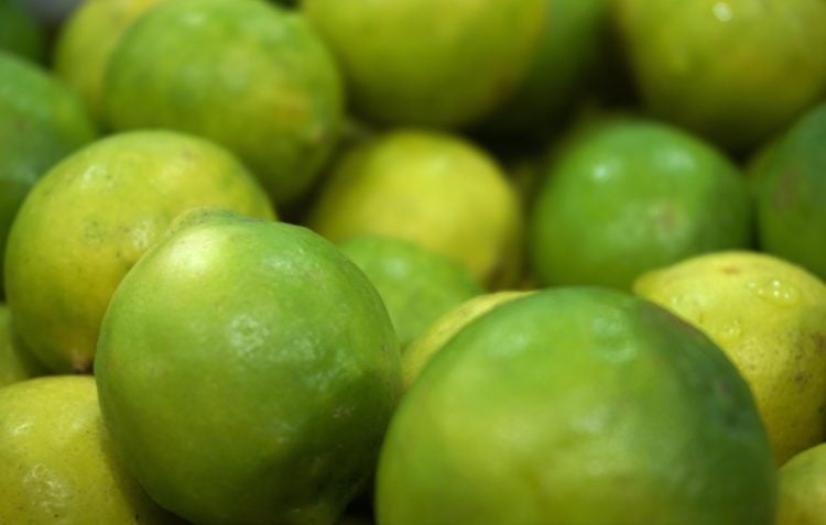 Whole Limes - lime juice in cake