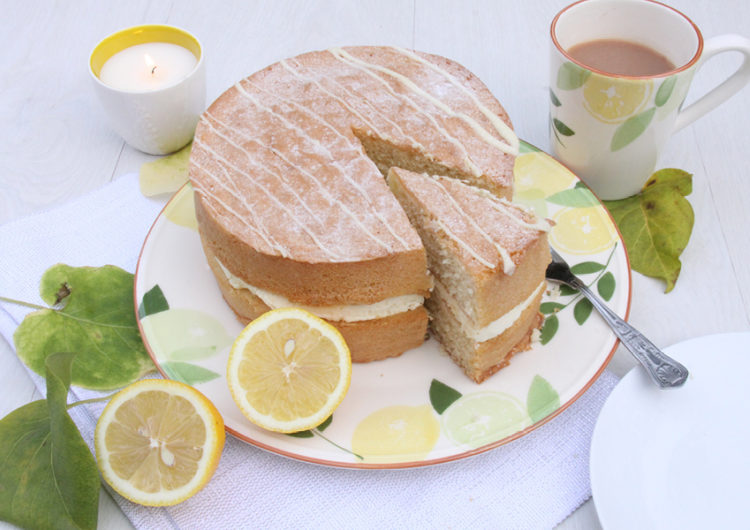Lemon Sponge Cake- Wedge