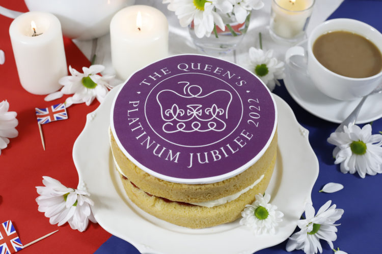Jubilee Crest Victoria Sponge Cake