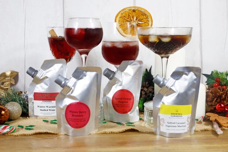 Sponge Christmas Cocktails