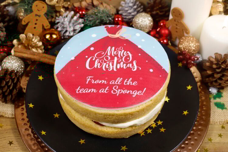 Christmas Photo Cakes