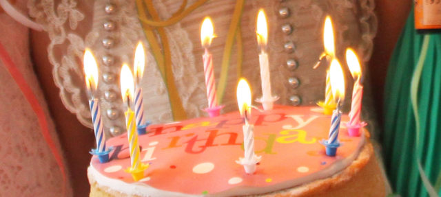 Birthday Candles for Sponge Cake