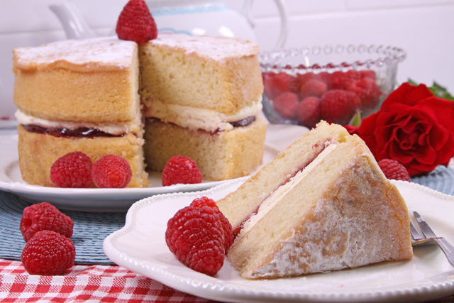 Gluten Free Birthday Cake - Victoria Sponge