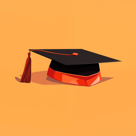 Topped cake illustration
