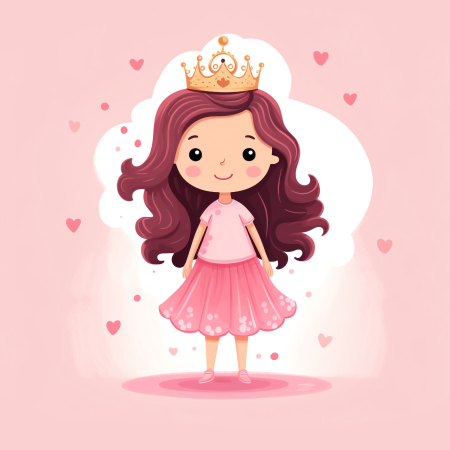 Topped cake illustration
